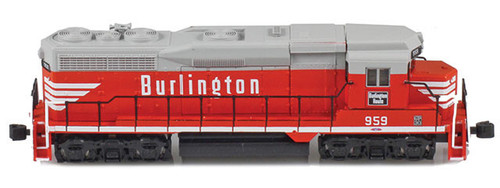 American Z Line ~ Z Scale ~ EMD GP30 ~ Chicago, Burlington, and Quincy CB&Q #977 ~ DC Version ~ 62113-3