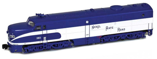 American Z Line ~ Z Scale ~ ALCO PA1 ~ Nickel Plate Road NKP #180 ~ DC Version ~ 64407-1