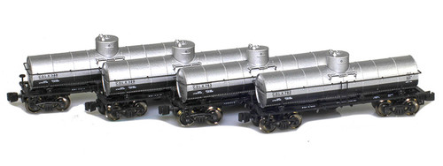 American Z Line ~ Z Scale ~ 1917 General American 8,000 Gallon Tank Car ~ 4-Pack ~ CDLX ~ 905008-1
