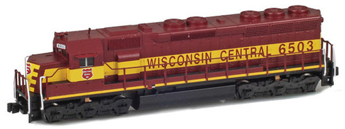 American Z Line ~ Z Scale ~ EMD SD45 ~ Wisconsin Central #6529 ~ DC Version ~ 63209-4