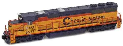 American Z Line ~ Z Scale ~ EMD SD50 ~ Baltimore & Ohio B&O #8584 ~ DC Version ~ 65001-2
