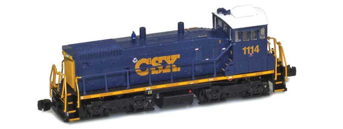 American Z Line ~ Z Scale ~ EMD SW1500 ~ CSX #1115 ~ DC Version ~ 62704-3