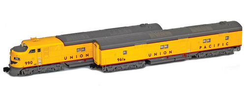 American Z Line ~ Z Scale ~ EMD E7A-B Set ~ Union Pacific UP #999-963B ~ DC Version ~ 64600-3