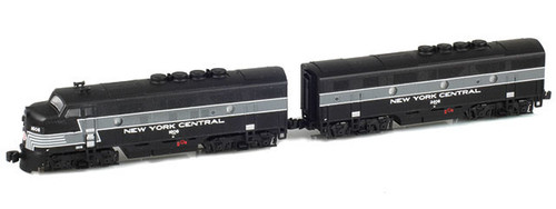 American Z Line ~ Z Scale ~ EMD F3 A-B Set ~ New York Central NYC #1606 & #2406 ~ DC Version ~ 62900-1