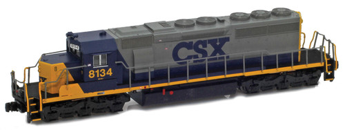 American Z Line ~ Z Scale ~ EMD SD40-2 ~ CSX #8150 ~ DC Version ~ 64209-2