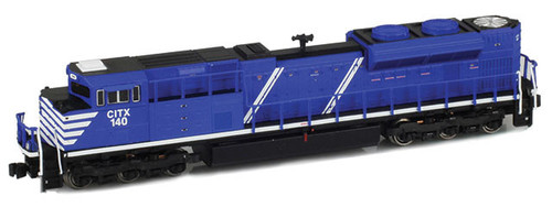 American Z Line ~ Z Scale ~ EMD SD70M-2 Original Cab ~ CITX #141 ~ DC Version ~ 63120-2