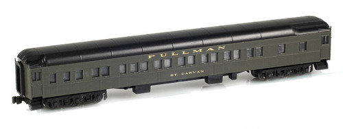 American Z Line ~ Z Scale ~ 12-1 Pullman Sleeper PS Green St Carvan ~ 71001-2