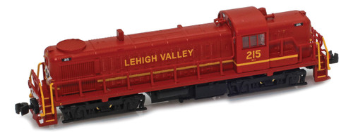 American Z Line ~ Z Scale ~ ALCO RS-3 Phase I ~ Lehigh Valley LV #216 ~ DC Version ~ 63324-2