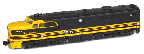 American Z Line ~ Z Scale ~ ALCO PA1 ~ Denver & Rio Grande Western D&RGW #600C ~ DC Version ~ 64421-2