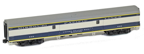 American Z Line ~ Z Scale ~ Lightweight Baggage Car ~ Missouri Pacific MP #700 ~ 73614-1