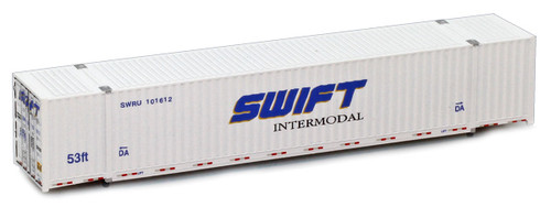 American Z Line ~ Z Scale ~ 53' Swift Intermodal Container ~ 95119