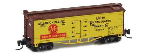 Father Nature ~ Z Scale ~ 33' Wood Side Reefer ~ American Refrigerator Transit URT #23099 ~ FN-5015