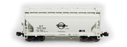 American Z Line ~ Z Scale ~ ACF 2-Bay Hopper ~ Missouri Pacific MP #705787 ~ 903905-2