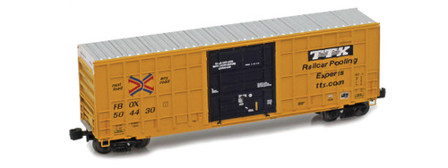 American Z Line ~ Z Scale ~ 50' FBOX Box Car ~ TTX #504430 ~ 905600-1