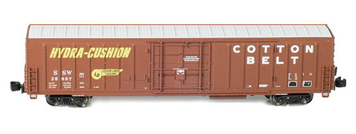 American Z Line ~ Z Scale ~ PC&F Beer Reefer ~ Set 1 ~ Cotton Belt SSW ~ 902611-1