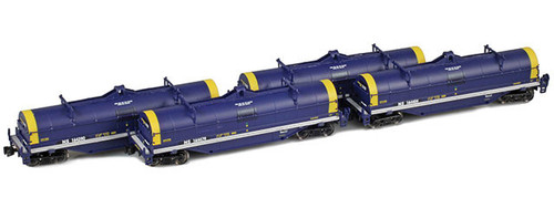 American Z Line ~ Z Scale ~ NSC Coil Car ~ 4-Pack ~ Norfolk Southern NS ~ 913415-1
