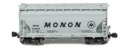 American Z Line ~ Z Scale ~ ACF 2-Bay Hopper ~ Monon #52070 ~ 903906-2