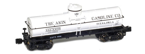 American Z Line ~ Z Scale ~ 1917 General American 8,000 Gallon Tank Car ~ AGCX #1078 ~ 915006-1