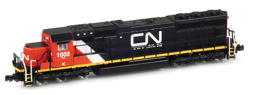 American Z Line ~ Z Scale ~ EMD SD70 ~ Canadian National CN #1012 ~ DC Version ~ 61018-2