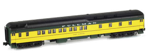 American Z Line ~ Z Scale ~ 10-1-2 Pullman Sleeper Lake Gardner ~ Chicago & North Western CNW ~ 71105-3