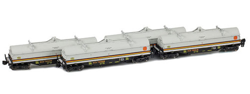 American Z Line ~ Z Scale ~ NSC Coil Car ~ 4-Pack ~ Kansas City Southern KCS ~ 913403-1