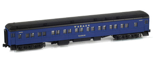 American Z Line ~ Z Scale ~ 28-1 Parlor Rambler ~ Wabash WAB ~ 71411-1