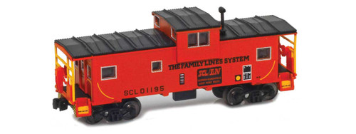 American Z Line ~ Z Scale ~ Wide Vision Caboose ~ SCL/LN #1195 ~ 921027-2