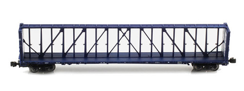 American Z Line ~ Z Scale ~ Centerbeam Flat Car ~ 4-Pack ~ Coe Rail ~ 90353-1