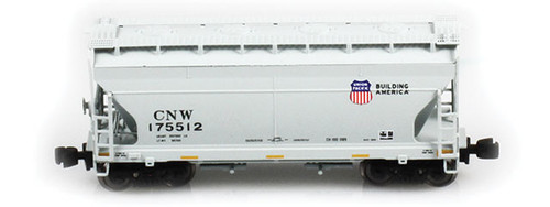 American Z Line ~ Z Scale ~ ACF 2-Bay Hopper ~ Union Pacific UP ~ 903916-4