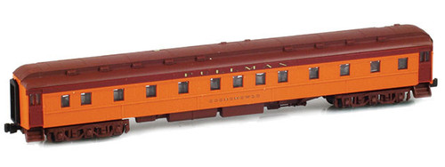 American Z Line ~ Z Scale ~ 6-3 Pullman Sleeper OCONOMOWOC ~ Milwaukee Road MILW ~ 71331-1