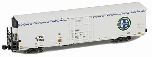 American Z Line ~ Z Scale ~ 64' Trinity Reefer ~ BNSF #793135 ~ 914004-1