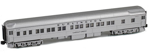 American Z Line ~ Z Scale ~ Pullman 8-1-2 Sleeper Lariat Crest Silver ~ 71218-7