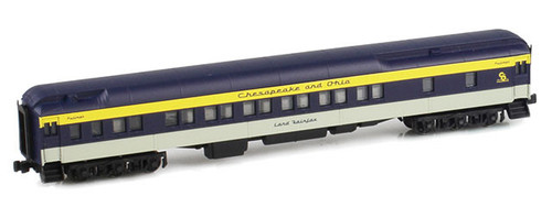 American Z Line ~ Z Scale ~ 12-1 Pullman Sleeper Lord Fairfax ~ Chesapeake & Ohio C&O ~ 71045-2