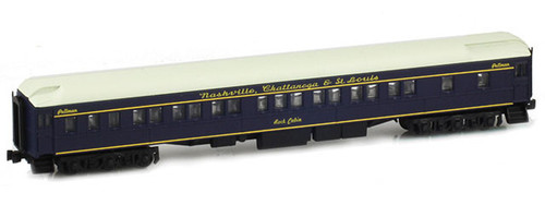 American Z Line ~ Z Scale ~ 8-1-2 Pullman Sleeper Rock Cabin ~ Nashville, Chattanooga & St. Louis ~ 71209-3