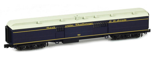American Z Line ~ Z Scale ~ Baggage ~ Nashville, Chattanooga & St. Louis #960 ~ 71609-3