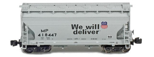 American Z Line ~ Z Scale ~ ACF 2-Bay Hopper ~ Union Pacific UP #218483 ~ 903911-2