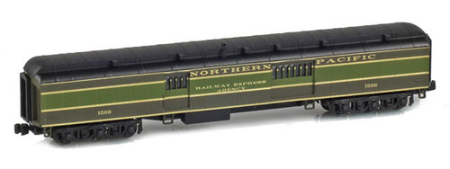 American Z Line ~ Z Scale ~ Baggage Car ~ Northern Pacific NP #1500 ~ 71633-1