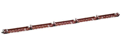 American Z Line ~ Z Scale ~ Gunderson MAXI-I Articulated Set ~ BNSF #237545 ~ 906509-4