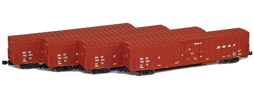 American Z Line ~ Z Scale ~ PC&F Beer Reefer ~ Set 1 ~ BNSF ~ 90263-1