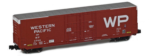 American Z Line ~ Z Scale ~ Greenville 60' Boxcar ~ Western Pacific WP #3766 ~ 904201-1
