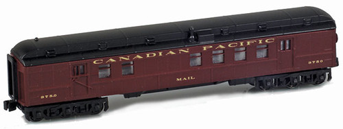 American Z Line ~ Z Scale ~ RPO Mail Car ~ Canadian Pacific CP #3750 ~ 71941-1