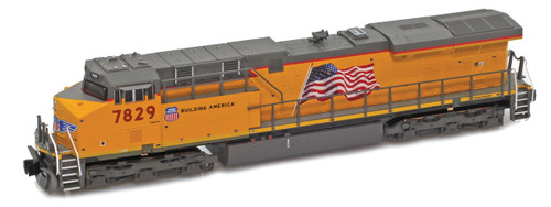 American Z Line ~ Z Scale ~ GE ES44AC ~ Union Pacific UP #7829 ~ DC Version ~ 62400-6