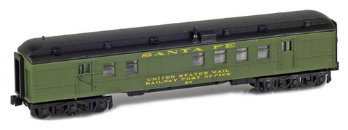 American Z Line ~ Z Scale ~ Railway Post Office ~ Santa Fe ATSF #74 ~ 71928-2