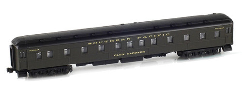 American Z Line ~ Z Scale ~ 6-3 Pullman Sleeper Glen Gardner ~ Southern Pacific SP ~ 71304-3