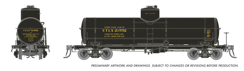Rapido ~ HO Scale ~ Union X-3 8,000 Gal Tank Car ~ Union Tank Car UTLX #21315 ~ 1927 Scheme ~ 159103-21315