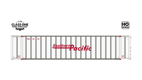 Class One Model Works ~ HO Scale ~ Monon 48' Exterior Post Container ~ Southern Pacific SPDU #691462 ~ CT00312