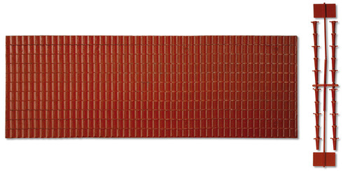 Pola G ~ G Scale ~ Tiled Roof and Ridge Tiles ~ 333101