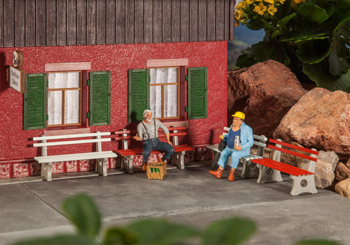 Pola G ~ G Scale ~ 4 Park Benches ~ 333221