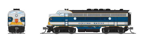 Broadway Limited ~ N Scale ~ EMD F3A ~ DCC Sound ~ Electro-Motive Division #754A2 ~ 9206