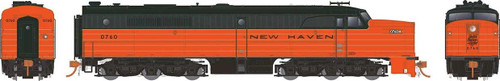 Rapido ~ HO Scale ~ PA-1 ~ DC Version ~ New Haven NH #0762 ~ 23059